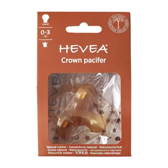 Hevea Classic Fopspeen Rond 0-3 Mnd