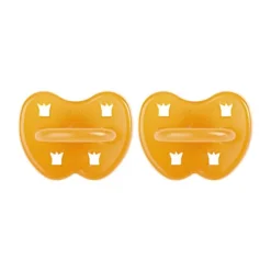 Hevea Classic Fopspeen Rond 0-3 Mnd 2 Stuks