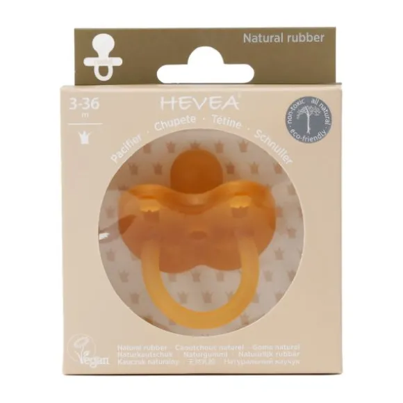 Hevea Classic Fopspeen Rond 3-36 Mnd