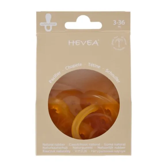 Hevea Classic Fopspeen Symmetrisch 3-36 Mnd 2 Stuks