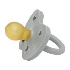 Hevea Fopspeen Rond Gorgeous Grey 3-36 Mnd