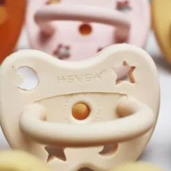 Hevea Fopspeen Rond Milky White 3-36 Mnd