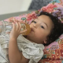 Hevea Medium Flow Kit Glazen Fles 250 ml 2 Stuks