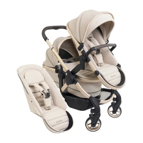 ICandy Peach 7 Duowagen - Essentiel Bundel - Biscotti