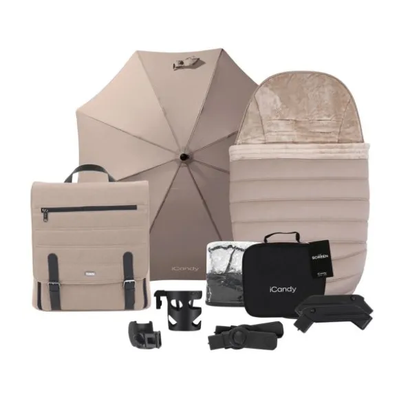 ICandy Peach 7 Duowagen - Essentiel Bundel - Biscotti