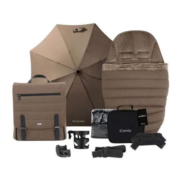 ICandy Peach 7 Duowagen - Essentiel Bundel - Biscotti