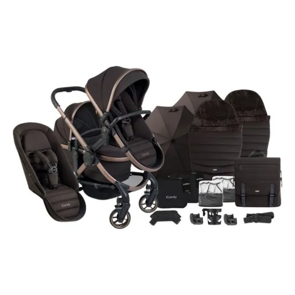 ICandy Peach 7 Duowagen - Essentiel Bundel - Biscotti