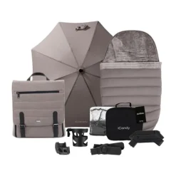 ICandy Peach 7 Kinderwagen 2-in-1 - Essentiel Bundel - Cookie