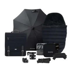 ICandy Peach 7 Kinderwagen 2-in-1 - Essentiel Bundel - Cookie