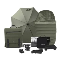 ICandy Peach 7 Kinderwagen 2-in-1 - Essentiel Bundel - Cookie