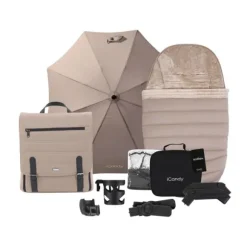 ICandy Peach 7 Kinderwagen 2-in-1 - Essentiel Bundel - Cookie