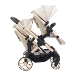 ICandy Peach 7 Twin Kinderwagen - Essentiel Bundel - Cookie