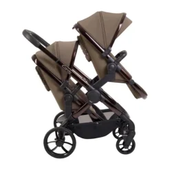 ICandy Peach 7 Twin Kinderwagen - Essentiel Bundel - Cookie