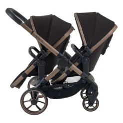 ICandy Peach 7 Twin Kinderwagen - Essentiel Bundel - Cookie
