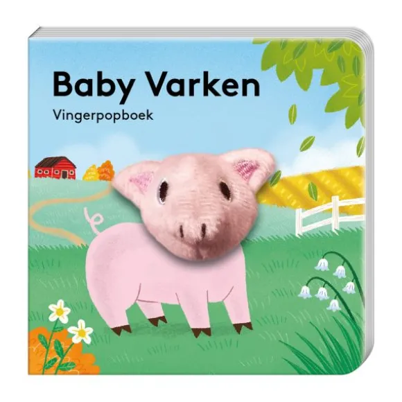 Imagebooks Vingerpopboekje - Baby Varken