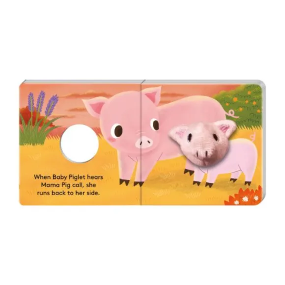 Imagebooks Vingerpopboekje - Baby Varken