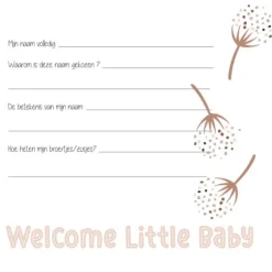 JEP! Kids Babyboek Vierkant Zachtgroen