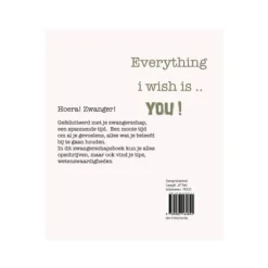 JEP! Kids Zwangerschapsboek - Smoke Roze - 30 x 21 cm