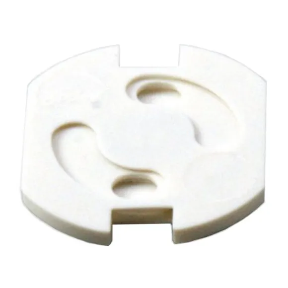 Jippie's Draaistopcontactbeveiliger Wit 12 Stuks