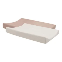 Jollein Aankleedkussenhoes Badstof 50x70cm – 2 Stuks