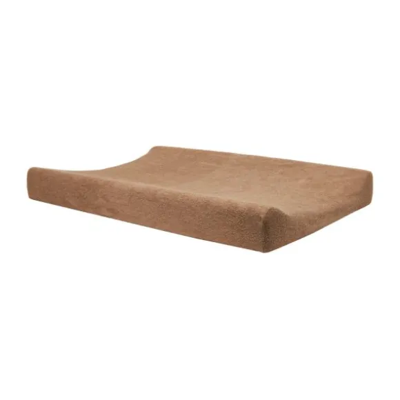 Jollein Aankleedkussenhoes (2pack) 50x70cm Badstof - Caramel/Biscuit