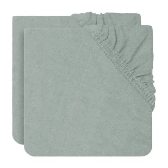 Jollein Aankleedkussenhoes (2pack) 50x70cm Badstof - Caramel/Biscuit