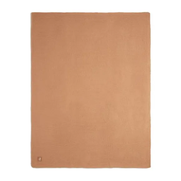 Jollein Basic Knit Wiegdeken 75 x 100 cm Forest Green / Fleece