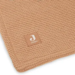 Jollein Basic Knit Wiegdeken 75 x 100 cm Forest Green / Fleece