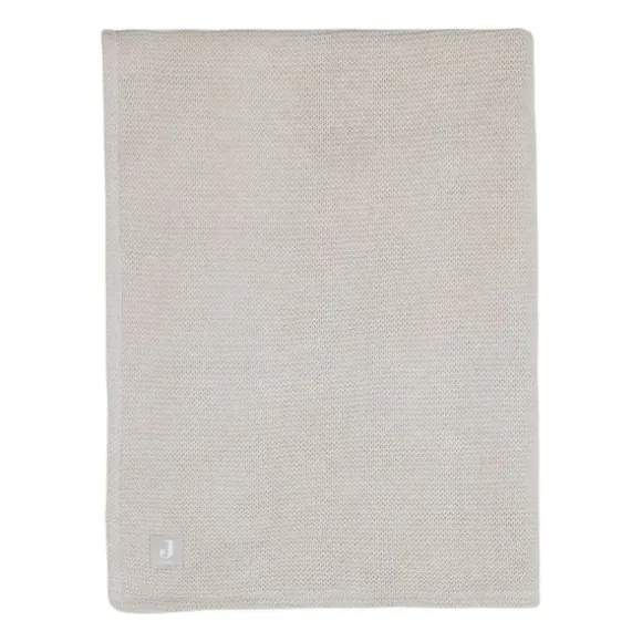 Jollein Basic Knit Wiegdeken 75 x 100 cm Forest Green / Fleece