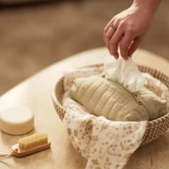 Jollein Bloomy Monddoekje - 3 Stuks - 31 x 31 cm - Hydrofiel