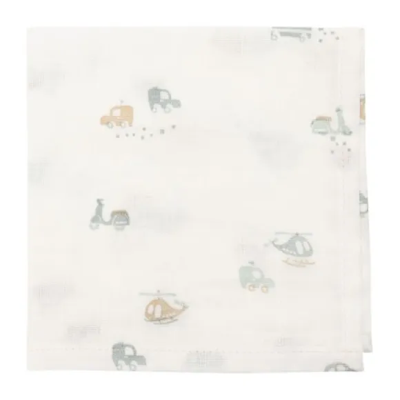 Jollein Bloomy Monddoekje - 3 Stuks - 31 x 31 cm - Hydrofiel