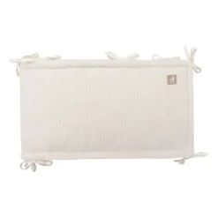Jollein Boxbumper - Cloudy Rib - 180x30 cm - Oatmeal