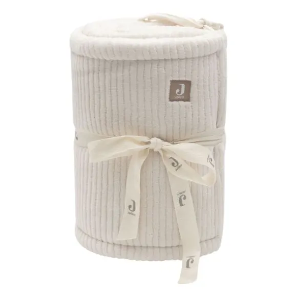 Jollein Boxbumper - Cloudy Rib - 180x30 cm - Oatmeal