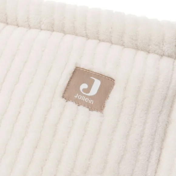 Jollein Boxbumper - Cloudy Rib - 180x30 cm - Oatmeal