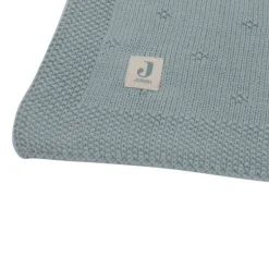 Jollein Cosy Knit - Ledikantdeken - 100 x 150 cm - Sea Green