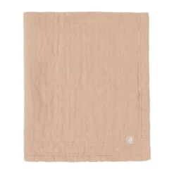 Jollein Deken - 75 x 100 cm - Hydrofiel - Jacquard Biscuit GOTS