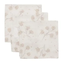 Jollein Hydrofiel Washandje - 31x31 cm - 3 Stuks