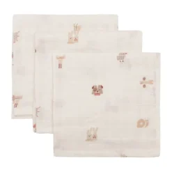 Jollein Hydrofiel Washandje - 31x31 cm - 3 Stuks