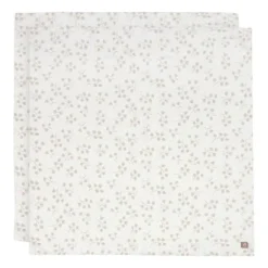 Jollein Hydrofiele Doek - Large - 115x115 cm - 2 Stuks