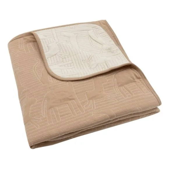 Jollein Jungle Jambo Ledikantdeken - 100 x 150 cm - Biscuit / Oatmeal