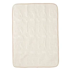 Jollein Jungle Jambo Ledikantdeken - 100 x 150 cm - Biscuit / Oatmeal