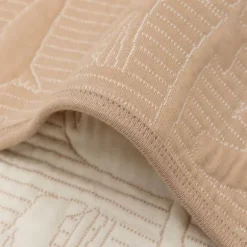 Jollein Jungle Jambo Ledikantdeken - 100 x 150 cm - Biscuit / Oatmeal