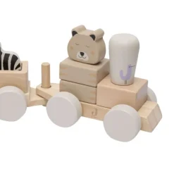 Jollein Jungle Jambo Speelgoedtrein - Hout