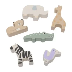 Jollein Jungle Jambo Vormenstoof - Hout