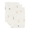Jollein Jungle Jambo Washandje - 3 Pack - 15 x 20 cm - Hydrofiel