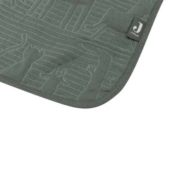 Jollein Jungle Jambo Wiegdeken - 75 x 100 cm - Biscuit / Oatmeal