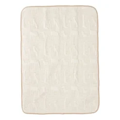Jollein Jungle Jambo Wiegdeken - 75 x 100 cm - Biscuit / Oatmeal