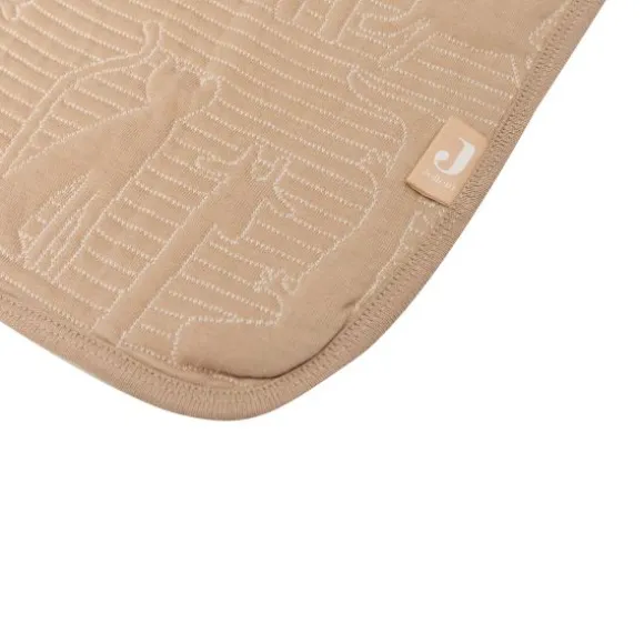 Jollein Jungle Jambo Wiegdeken - 75 x 100 cm - Biscuit / Oatmeal