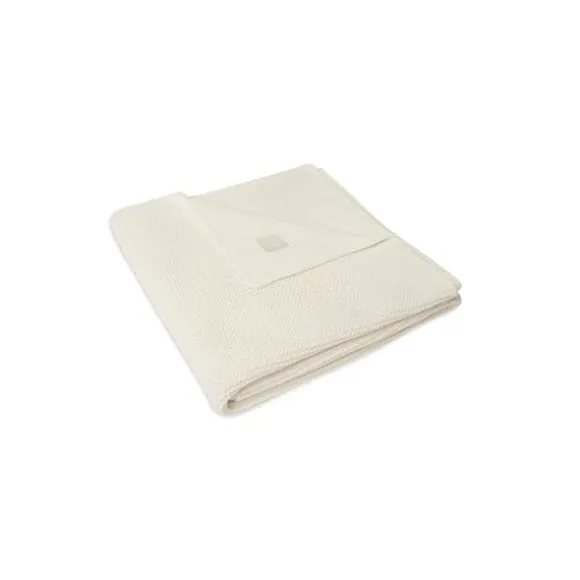 Jollein Ledikantdeken - Basic Knit - 100x150 cm - Ivory