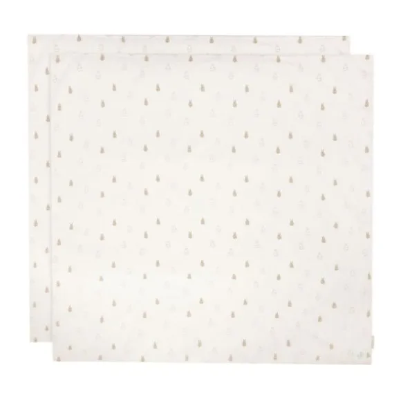 Jollein Miffy Hydrofiel Doek - 2 Stuks - Nougat